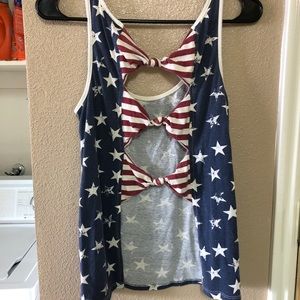 American Flag Top